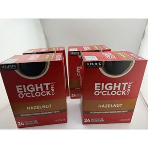 Eight O'Clock Coffee Hazelnut Keurig K-Cup Pods,Medium Roast,96 Count